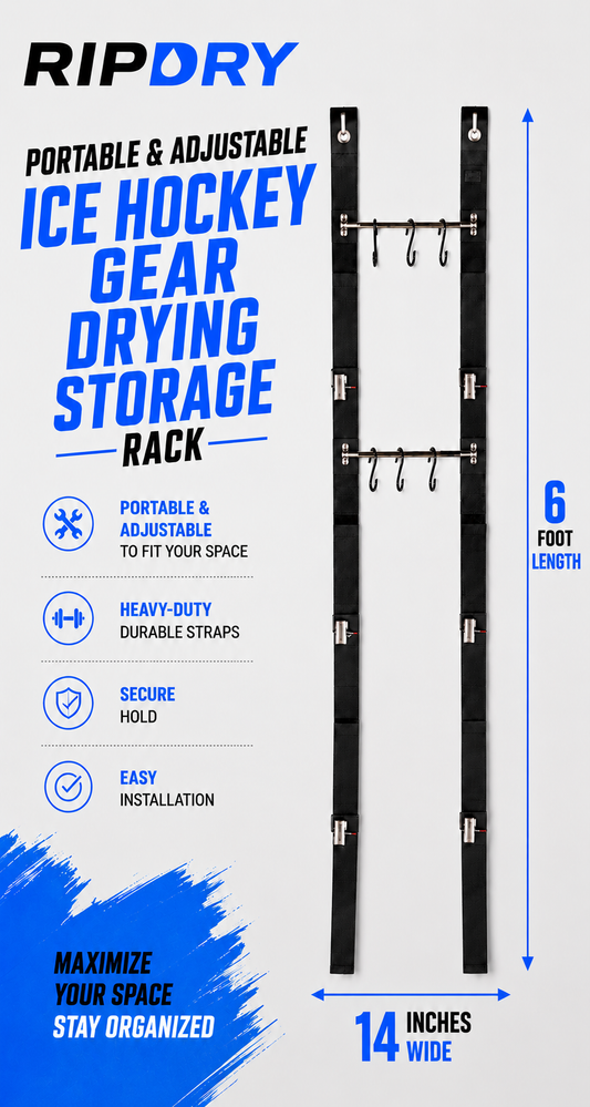 RipDry Ice Hockey Portable Equipment Drying Rack